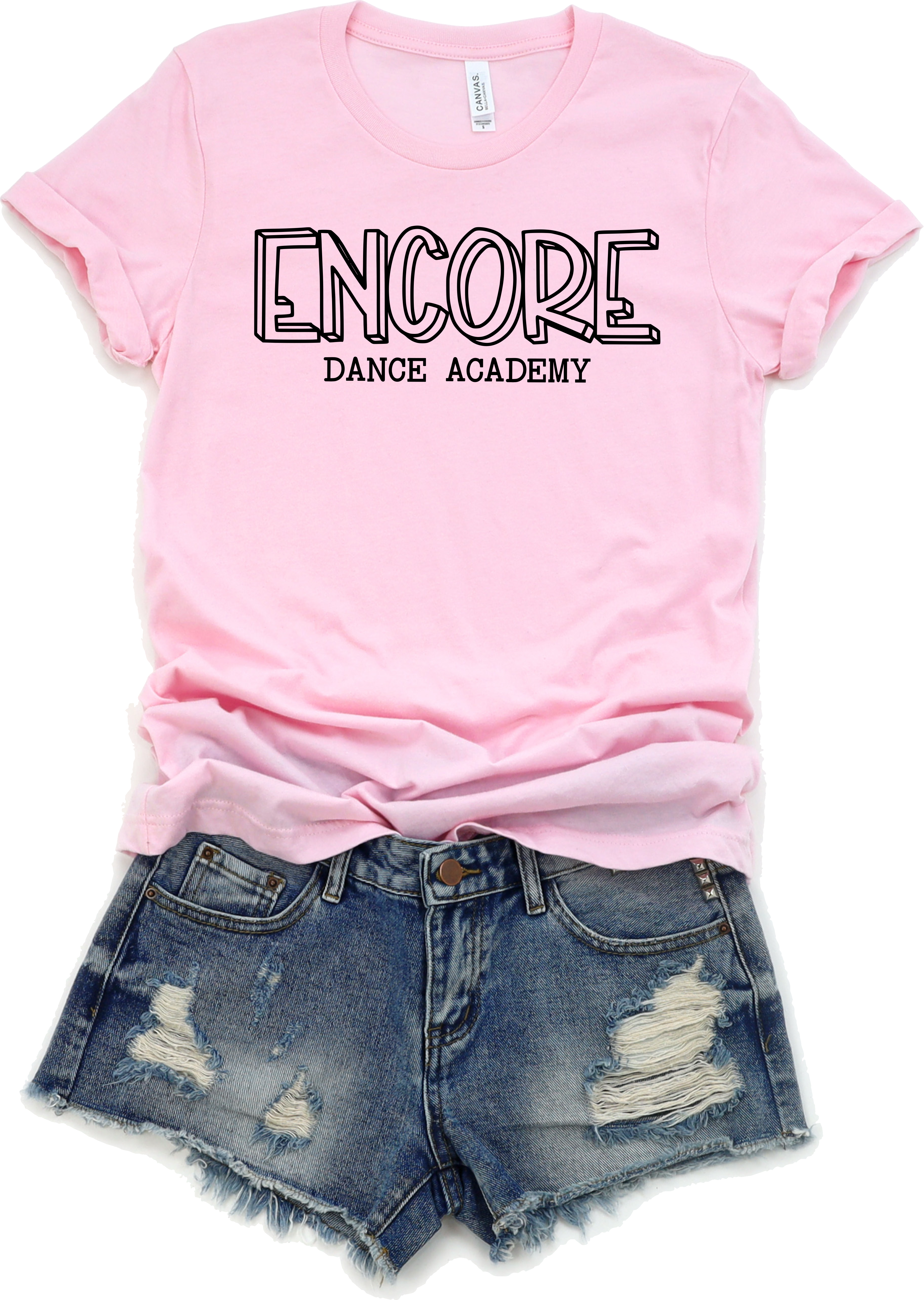 Encore Outline and Type short sleeve shirt
