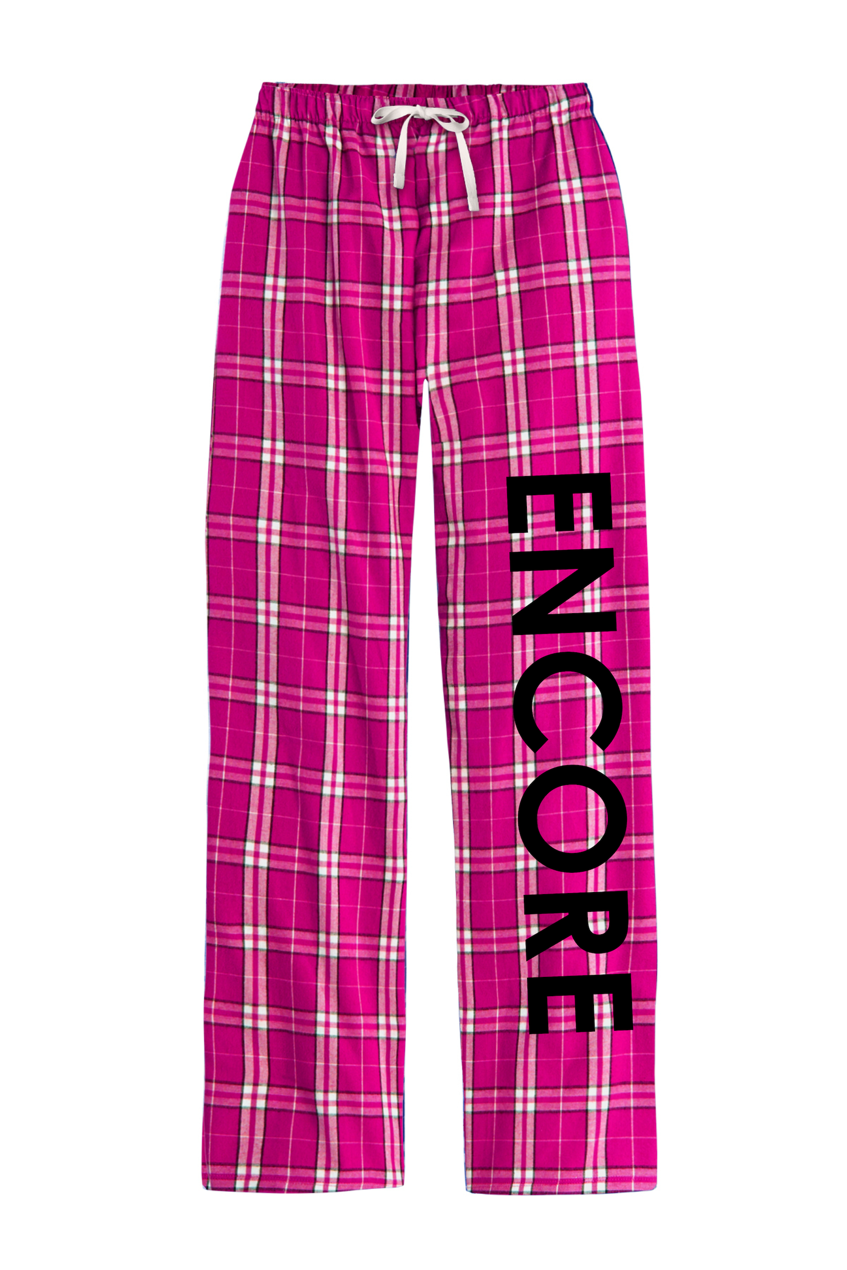Women's flannel loungewear Bottoms- Encore down leg - Image 6